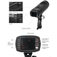Flash de Estudio Portátil 250 W con Batería Recargable Triopo F1-250 - Miniatura 4