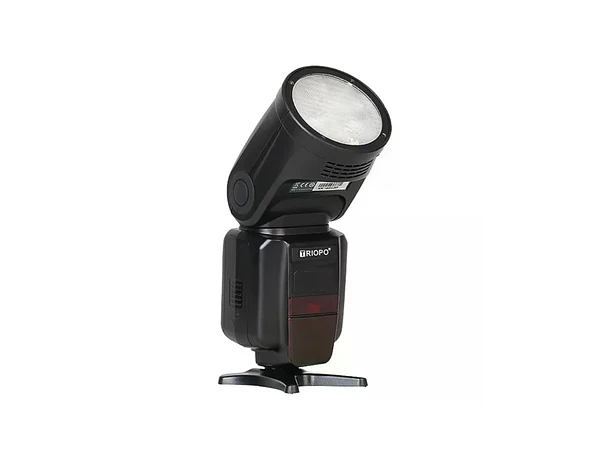 Flash de Cabeza Redonda TTL 2.4G Compatible con Canon y Nikon Triopo R1
