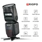 Flash de Cabeza Redonda TTL 2.4G Compatible con Canon y Nikon Triopo R1 - Miniatura 5