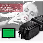 Flash para Canon y Nikon Alta Velocidad 1/8000 HSS E-TTL I-TTL GN58 Triopo TR-988 3