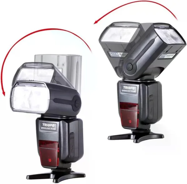 Flash para Canon y Nikon Alta Velocidad 1/8000 HSS E-TTL I-TTL GN58 Triopo TR-988 5