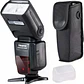 Flash para Canon y Nikon Alta Velocidad 1/8000 HSS E-TTL I-TTL GN58 Triopo TR-988 - Miniatura 1