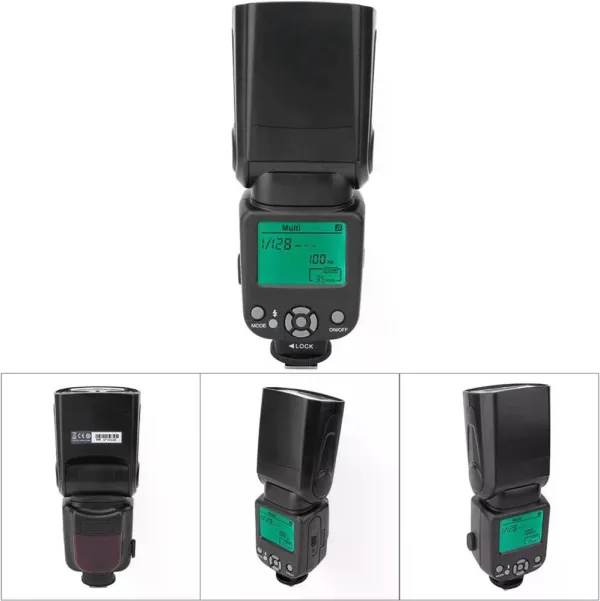 Flash de Montura Universal de Contacto Central Triopo TR-950 3