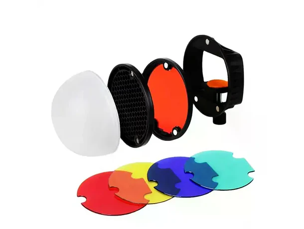 Set de Accesorios para Flash Speedlight de Cualquier Marca Triopo TR-08