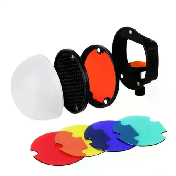 Set de Accesorios para Flash Speedlight de Cualquier Marca Triopo TR-08 1