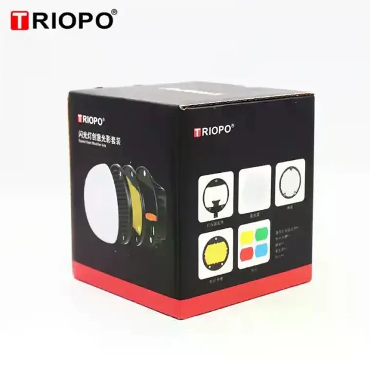 Set de Accesorios para Flash Speedlight de Cualquier Marca Triopo TR-08 5