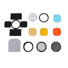 Set de Accesorios para Flash Speedlight Redondo Triopo TR-09 5