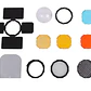 Set de Accesorios para Flash Speedlight Redondo Triopo TR-09 - Miniatura 5