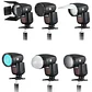 Set de Accesorios para Flash Speedlight Redondo Triopo TR-09 - Miniatura 4