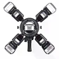 Montura para hasta 5 Flash en Trípode con Montura Bowens Triopo TR-05 - Miniatura 3