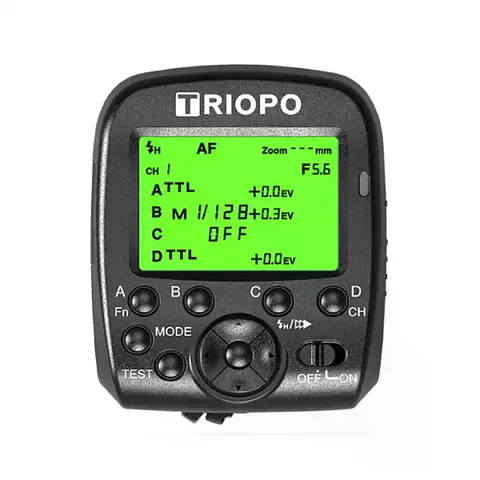 Controlador Trigger Compatible con Canon y Nikon Triopo G1
