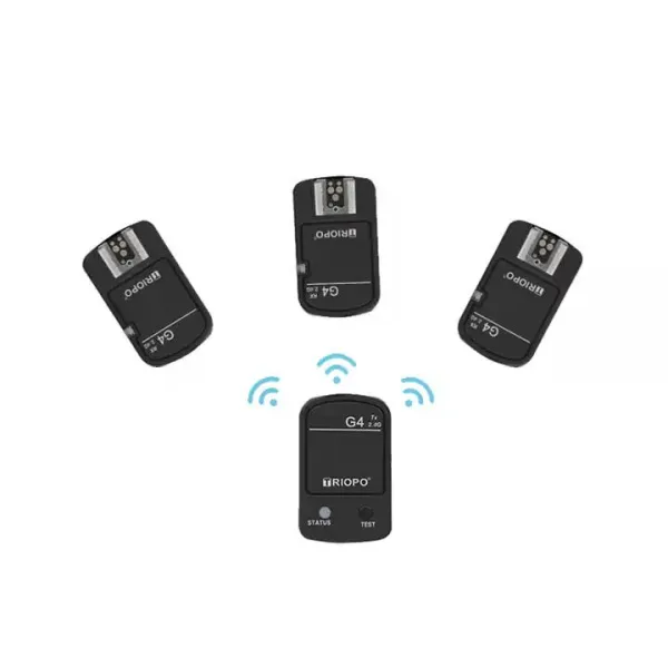 Receptor de Trigger Compatible con Canon y Nikon Triopo G4 RX 3