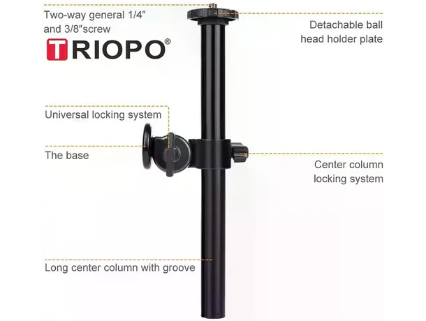 Adaptador Multi Ángulo para Trípodes Triopo W-4