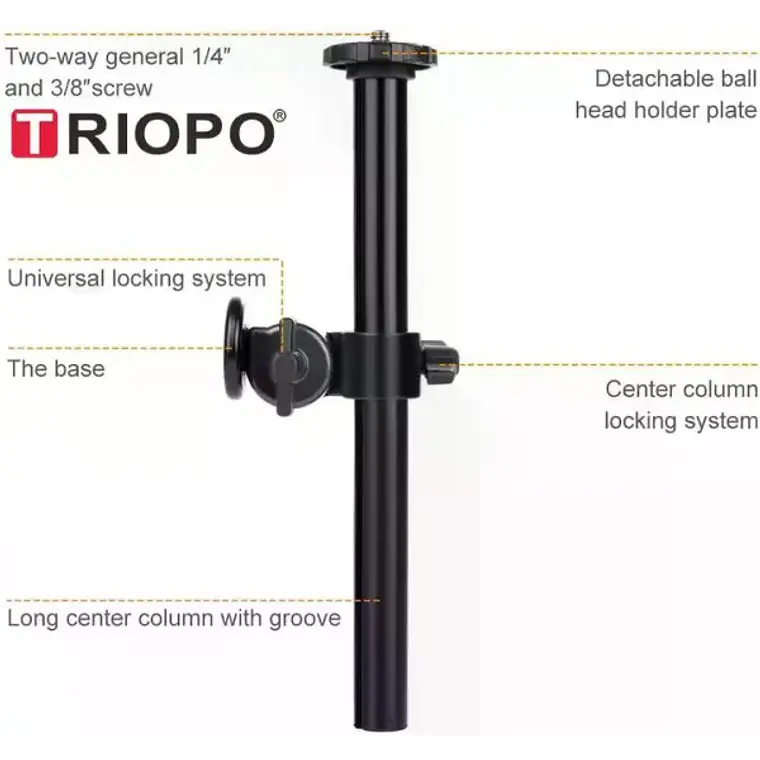 Adaptador Multi Ángulo para Trípodes Triopo W-4 2