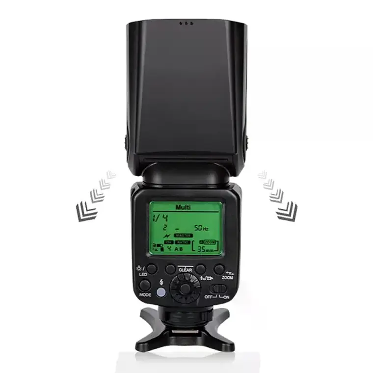 Flash Speedlight para Canon y Nikon Triopo G1800 3