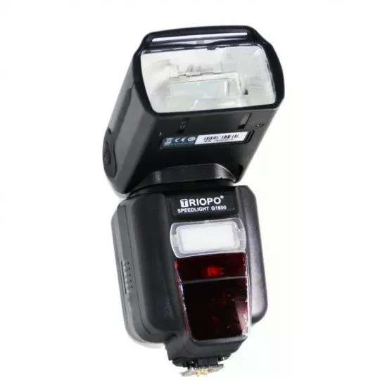 Flash Speedlight para Canon y Nikon Triopo G1800 1