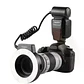 Flash Anular para Macro Fotografía con Luz LED para Nikon Triopo TR-15EXN - Miniatura 2