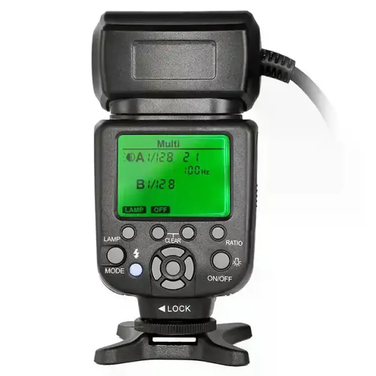 Flash Anular para Macro Fotografía con Luz LED para Nikon Triopo TR-15EXN 4