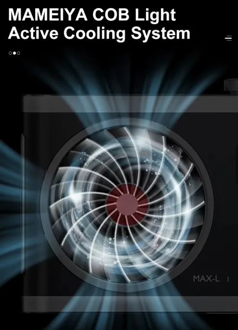 Cañón LED 120 W Liviano y de Diseño Elegante Triopo Mameiya GB100B 5