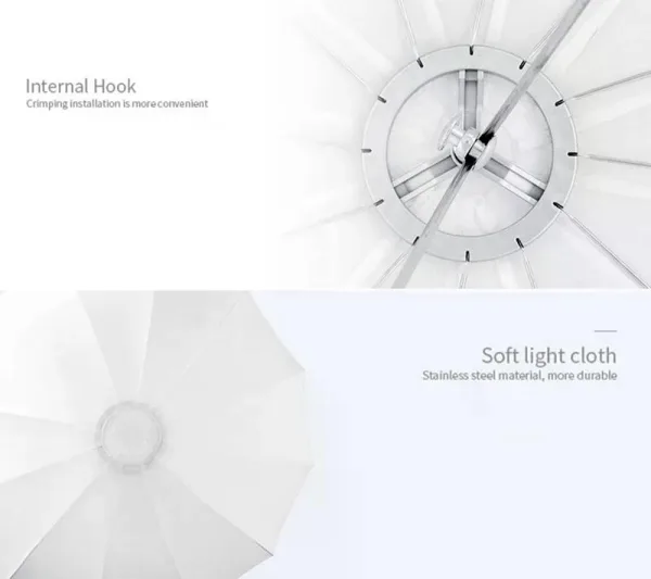 Softbox Tipo Lantern 85 cm con Montura Bowens Triopo KQ85 8