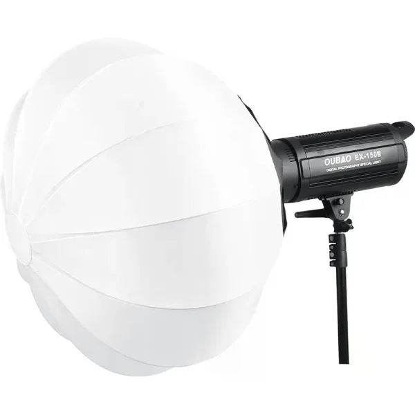 Softbox Tipo Lantern 55 cm con Montura Bowens Triopo KQ55 7