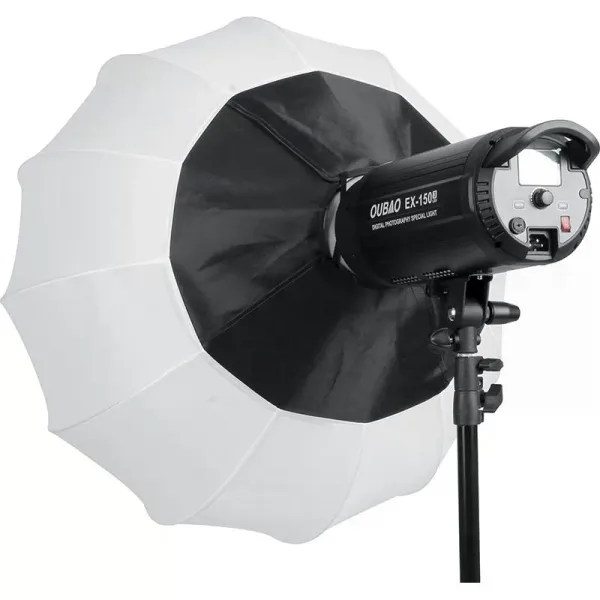 Softbox Tipo Lantern 55 cm con Montura Bowens Triopo KQ55 6
