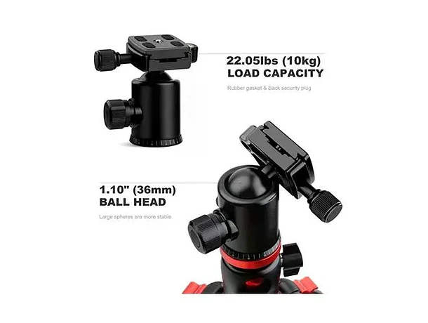 Trípode Cenital con Columna Central 90° Triopo GA258+D-2A