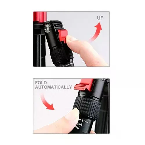Trípode Cenital con Columna Central 90° Triopo GA258+D-2A 4