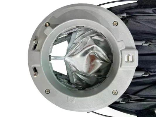 Softbox Octogonal de Armado Instantáneo 120 cm con Montura Bowens y Speedlight Triopo K3-120 + TR-07C 3