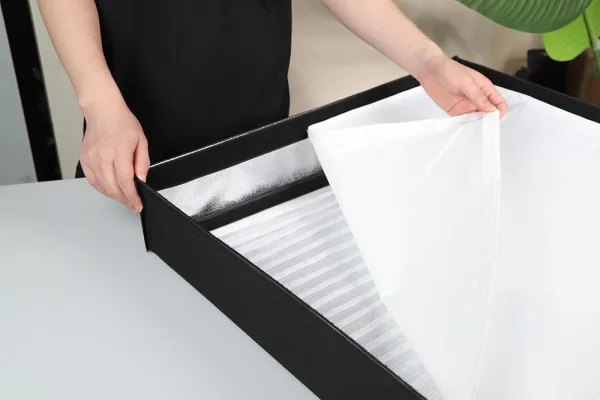 Luz LED Plegable Bicolor 150 W 60×60 cm con Adaptador V-Mount Triopo Fold2 Lamp PRO E 5