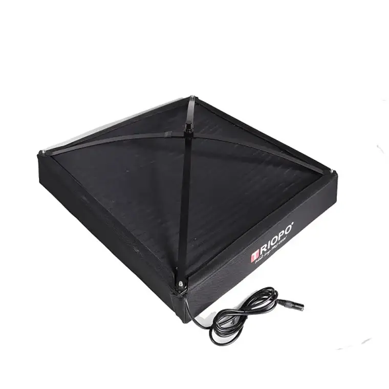 Luz LED Plegable Bicolor 150 W 60×60 cm con Adaptador V-Mount Triopo Fold2 Lamp PRO E 3
