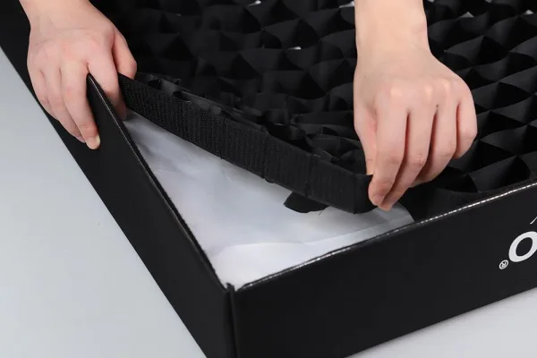 Luz LED Plegable Bicolor 150 W 60×60 cm con Adaptador V-Mount Triopo Fold2 Lamp PRO E 6