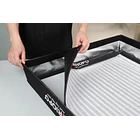 Luz LED Plegable Bicolor 150 W 60×60 cm con Adaptador V-Mount Triopo Fold2 Lamp PRO E 4