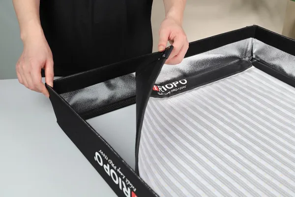 Luz LED Plegable Bicolor 150 W 60×60 cm con Adaptador V-Mount Triopo Fold2 Lamp PRO E 4