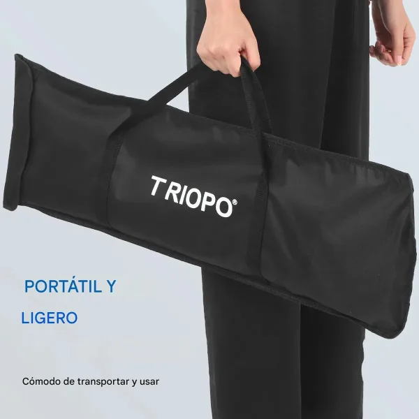 Softbox de Armado Instantáneo 30×120 cm con Montura Bowens y Speedlight Triopo K3-30120 + TR-07C 2