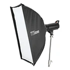 Softbox de Armado Instantáneo 60×90 cm con Montura Bowens y Speedlight Triopo K3-6090 + TR-07C 1