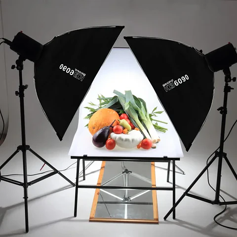 Softbox de Armado Instantáneo 60×90 cm con Montura Bowens y Speedlight Triopo K3-6090 + TR-07C