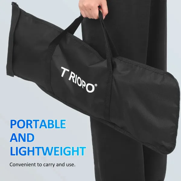 Softbox de Armado Instantáneo 60×90 cm con Montura Bowens y Speedlight Triopo K3-6090 + TR-07C 7