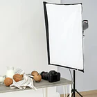 Softbox de Armado Instantáneo 60×90 cm con Montura Bowens y Speedlight Triopo K3-6090 + TR-07C 6