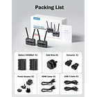 Kit Transmisor de Video Inalámbrico con Receptor y Baterías Lemorele R200 7