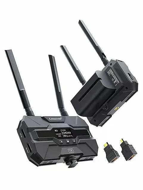 Kit Transmisor de Video Inalámbrico con Receptor y Baterías Lemorele R200