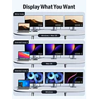 Docking Station USB-C 10 en 1 con Triple Salida de Video y Audio 3,5 mm Lemorele TC94 6