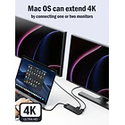 Docking Station USB-C 10 en 1 con Triple Salida de Video y Audio 3,5 mm Lemorele TC94 3