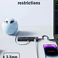 Docking Station USB-C 10 en 1 con Triple Salida de Video y Audio 3,5 mm Lemorele TC94 - Miniatura 5