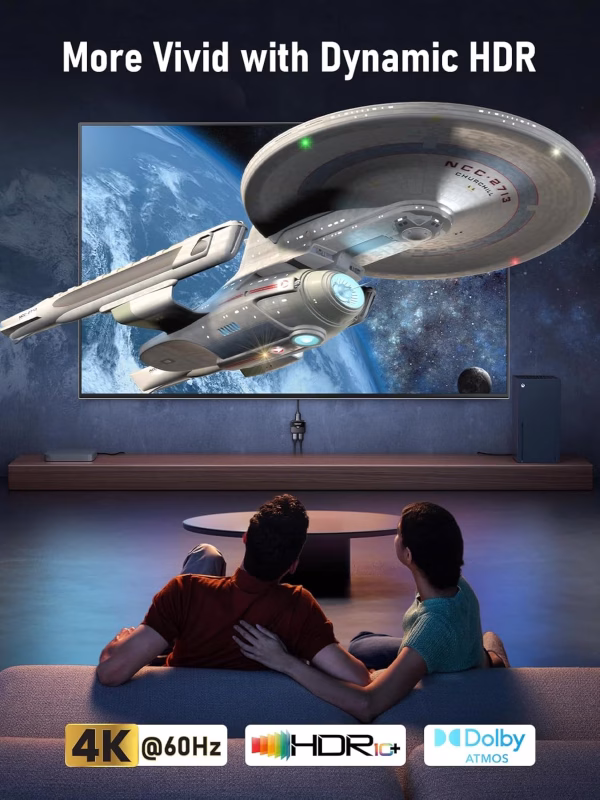 Switch HDMI Bidireccional 4K 60Hz Lemorele HS001 6