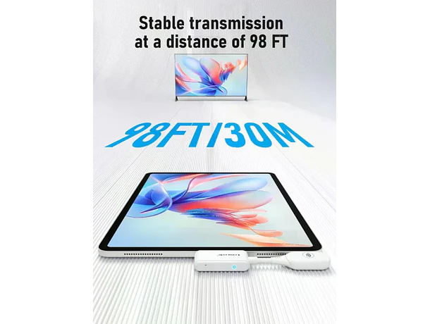 Transmisor de Video Inalámbrico USB-C a HDMI Lemorele P10