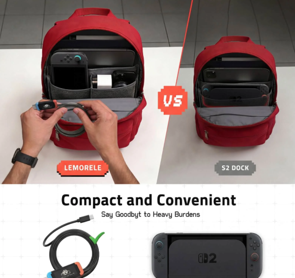 Cable USB-C a HDMI para Nintendo Switch 2 Lemorele L100 2