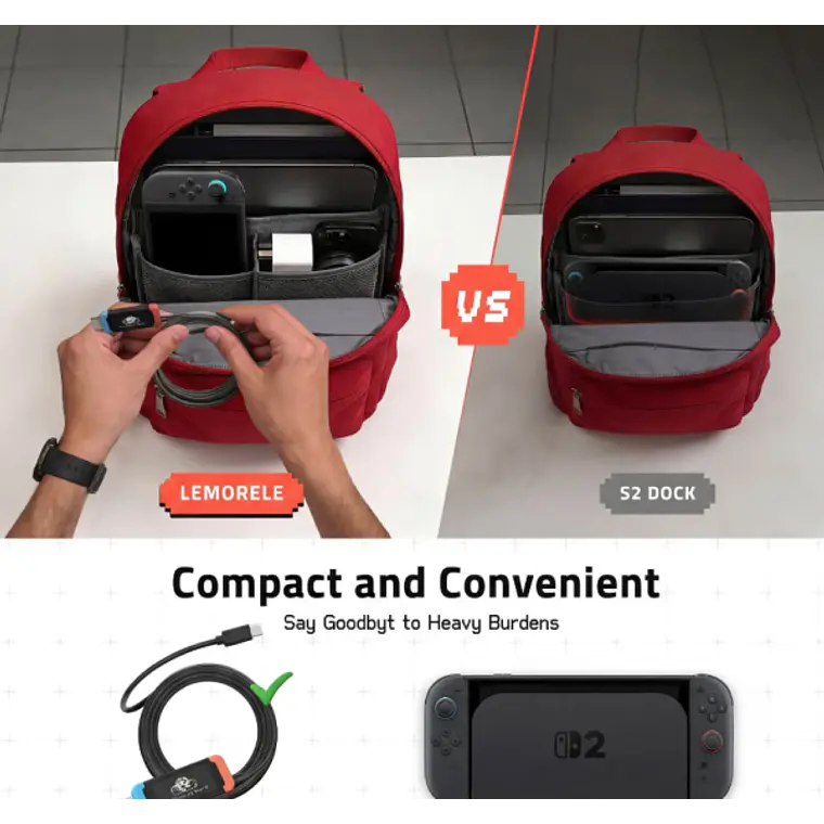 Cable USB-C a HDMI para Nintendo Switch 2 Lemorele L100 2