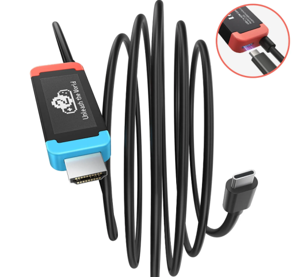 Cable USB-C a HDMI para Nintendo Switch 2 Lemorele L100 1