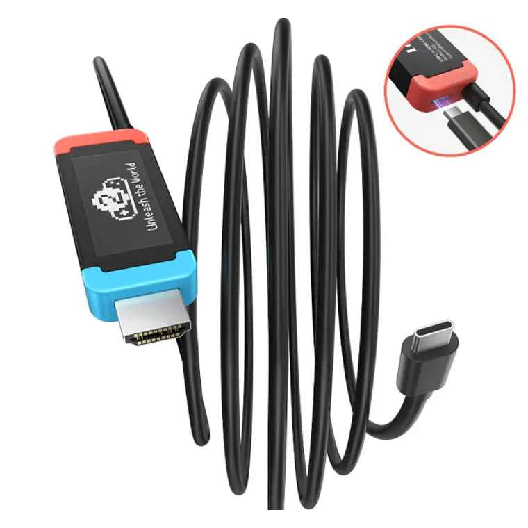 Cable USB-C a HDMI para Nintendo Switch 2 Lemorele L100 1